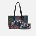 Fashion Color Block Large Capacity Tote Bag 6W10BBG1977