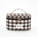 Trendy Plaid Portable Large Capacity - DippedShop Wholesale - #9171