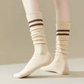 Striped Knee High Socks - DippedShop Wholesale - #1683