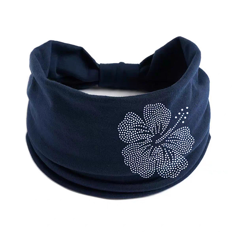 Minimalist Solid Color Bowknot Rhinestones Headband MK2BW6W6HBD81