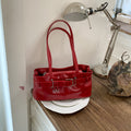 Vintage Buckle Commuter Baguette Shoulder Bag 6W10BBG2411