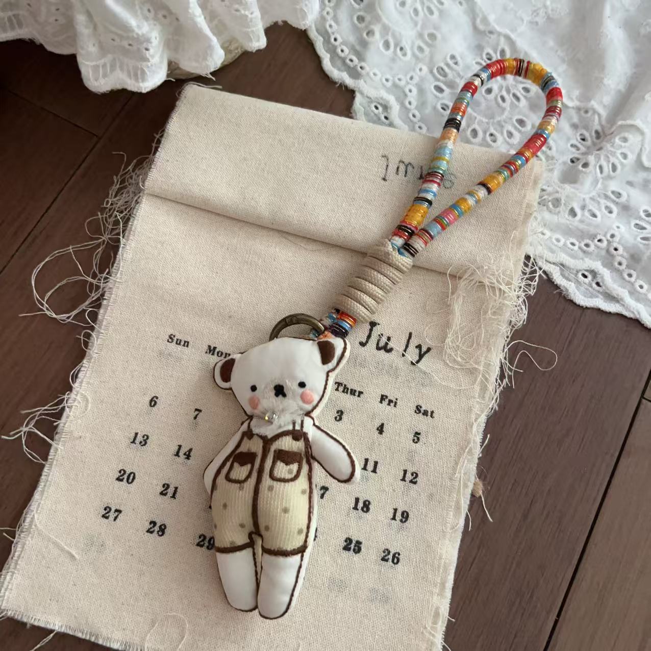 Cute Belly Lamb Doll Keychain Bag Charm 6W10BBC426