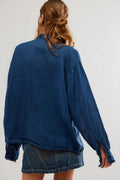 Elegant Ruffled Polo Shirt - DippedShop Wholesale - #2723