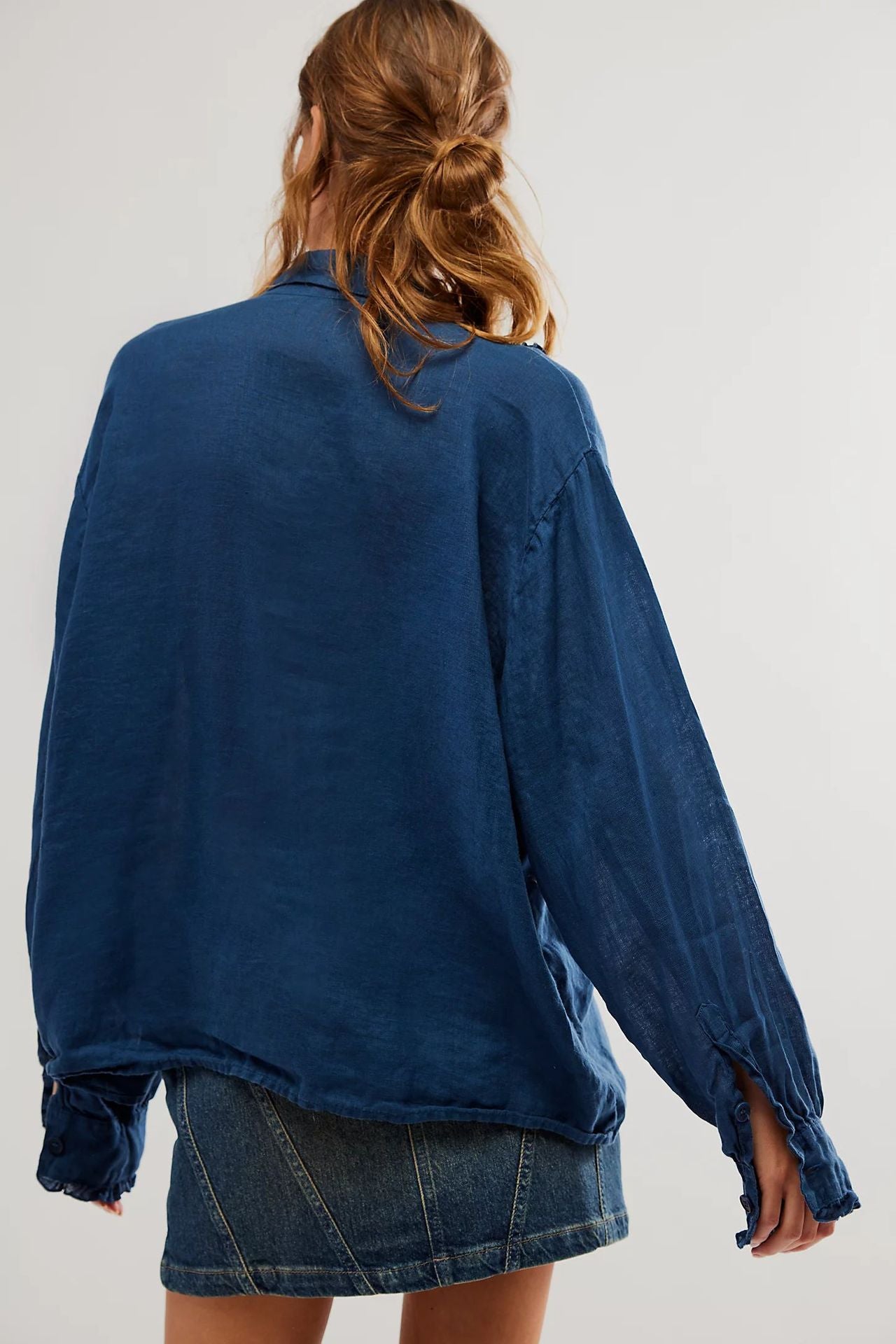 Elegant Ruffled Polo Shirt - DippedShop Wholesale - #2723