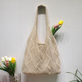 Slouchy Hollow Out Large Capacity Tote Bag 6W10BBG1782