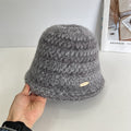 Chunky Knit Bucket Hat - DippedShop Wholesale - #9155