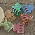 Sweet Jelly Translucent Mini Hair Claw Clip 6W6HCP1274