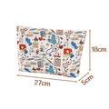 Corduroy Cartoon Cosmetic Bag - DippedShop Wholesale - #9411