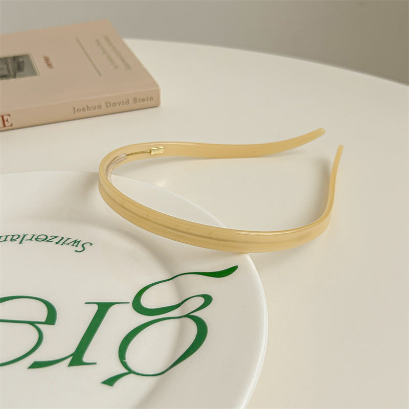 Vintage Leopard Pattern Non Slip Acetate Headband MK2SPM6W6HBD36