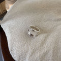 Vintage Natural Stone Stackable Finger Ring 6W6JRG297