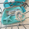 Velvet Starfish Coin Purse - DippedShop Wholesale - #0403
