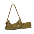 Trendy Woven Underarm Bag - DippedShop Wholesale - #0739