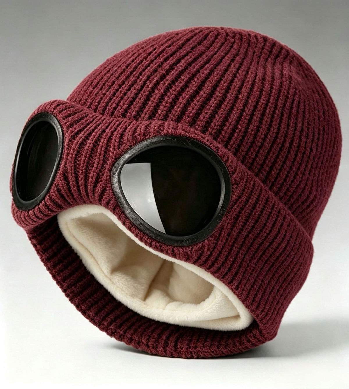 Knitted Fleece Lined Beanie - DippedShop Wholesale - #8611