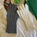 Winter Cable Knit Gloves - DippedShop Wholesale - #9635