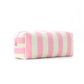 Minimalist Color Block Striped Portable Cosmetic Bag MK2BLW6C5CO17