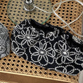Floral Embroidered Lace Cosmetic Bag - DippedShop Wholesale - #3347