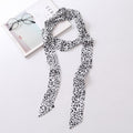 Retro Leopard Print Silk Scarf 6W6NSI218