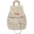 Vintage Leopard Print Letters Embroideries Backpack 6S10BBG1428