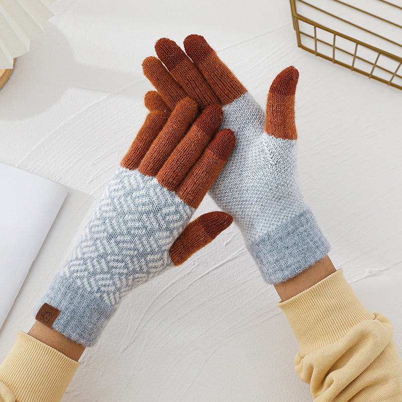 Knit Touchscreen Gloves - DippedShop Wholesale - #6771