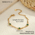 Eleagnt Colorful Cubic Zirconi - DippedShop Wholesale - #5699