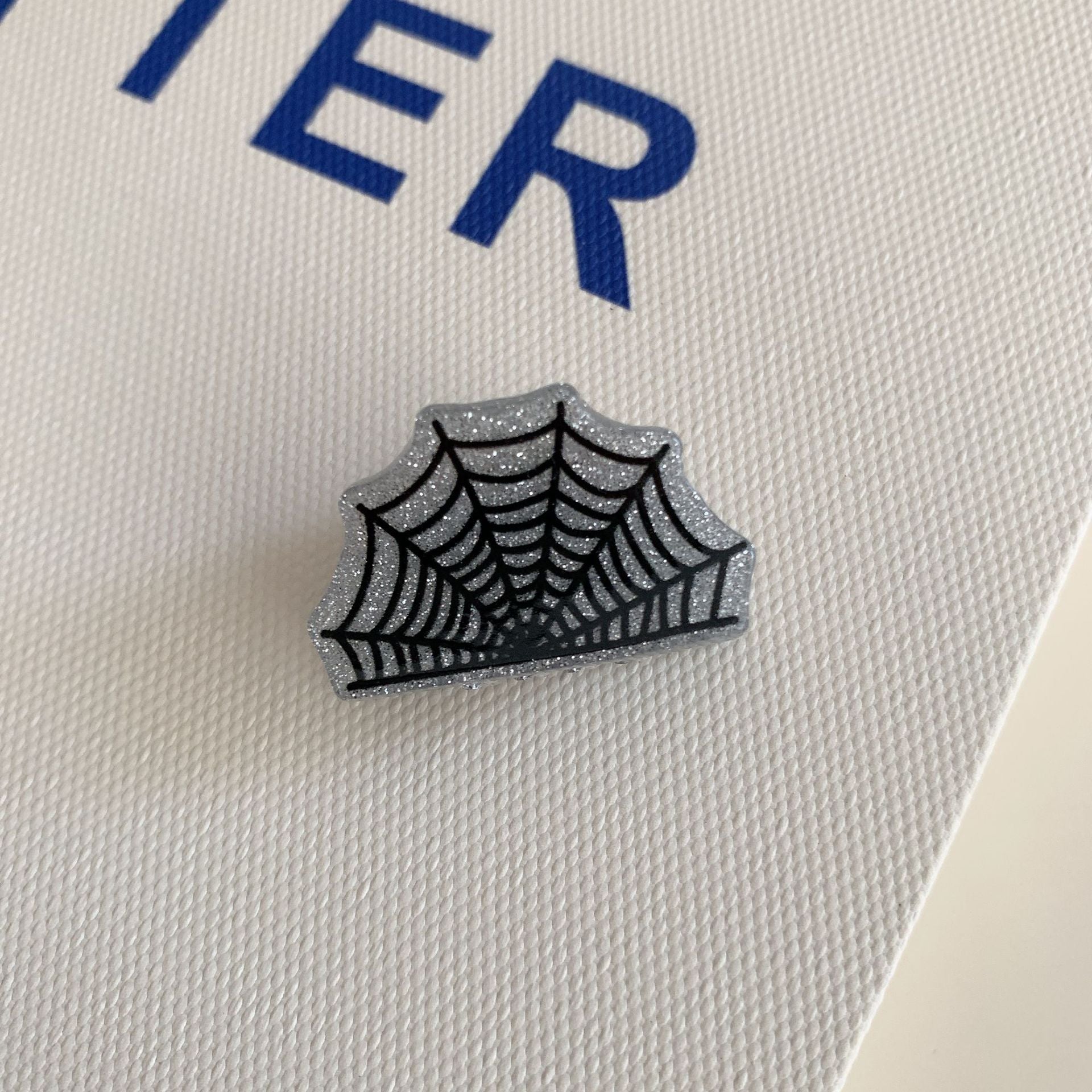 Quirky Halloween Ghost Pumpkin Mini Hair Claw 6W6HCP1322