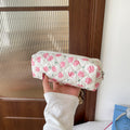 Floral  Quilted Storage Cosmetic Bag 6C5CO72