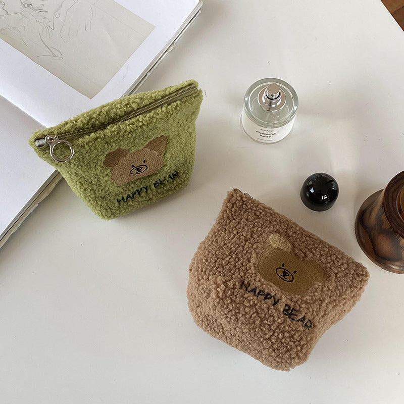 Plush Bear Cosmetic Bag - DippedShop Wholesale - #7267