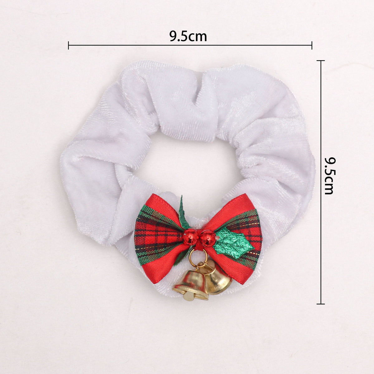 Velvet Bow Hair Scrunchie - DippedShop Wholesale - #0467