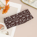Vintage Floral Print High Stretchy Wide Headband MK2BW6W6HBD86