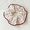 Plaid Polka Dot Scrunchie - DippedShop Wholesale - #3507