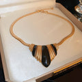 Chic Rhinestone Geometry Shape Choker Necklace 6W6JNC923