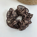 Retro Leopard Print Double Layer Hair Scrunchies 6W6HSR333