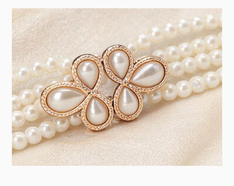Minimalist Pearl Beaded Rhines - DippedShop Wholesale - #2451