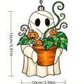 Halloween Ghost Sun Catcher Window Hanging 6H7HLS184