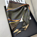 Chic Solid Color Floral Print Silk Scarf 6W6NSI215