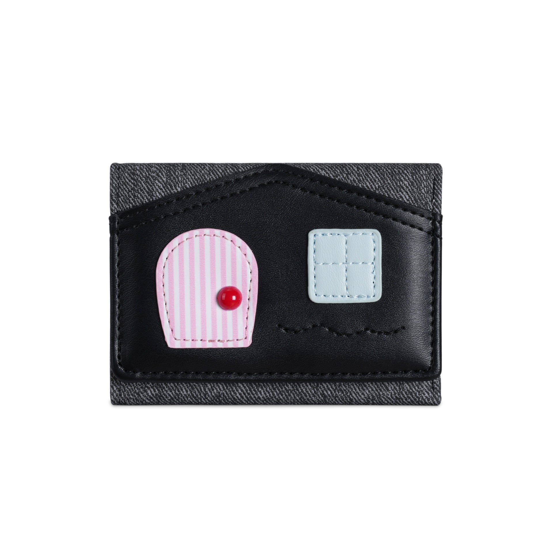 Chic Color Block House Coin Purse Wallet 6S10BWB132