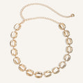Trendy Round Circle Metal Geom - DippedShop Wholesale - #6675