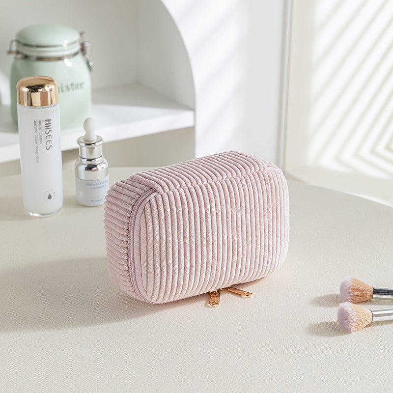 Velvet Travel Makeup Bag - DippedShop Wholesale - #1347