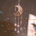 Crystal Moon Suncatcher - DippedShop Wholesale - #3539
