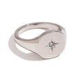 Cubic Zircon Starburst Ring - DippedShop Wholesale - #4291