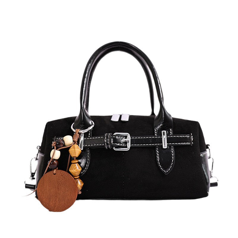 Trendy Suede Solid Color Crossbody Bag 6W10BBG1862