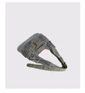 Punk Belt Buckle Washed Distressed Underarm Bag 6W10BBG1343