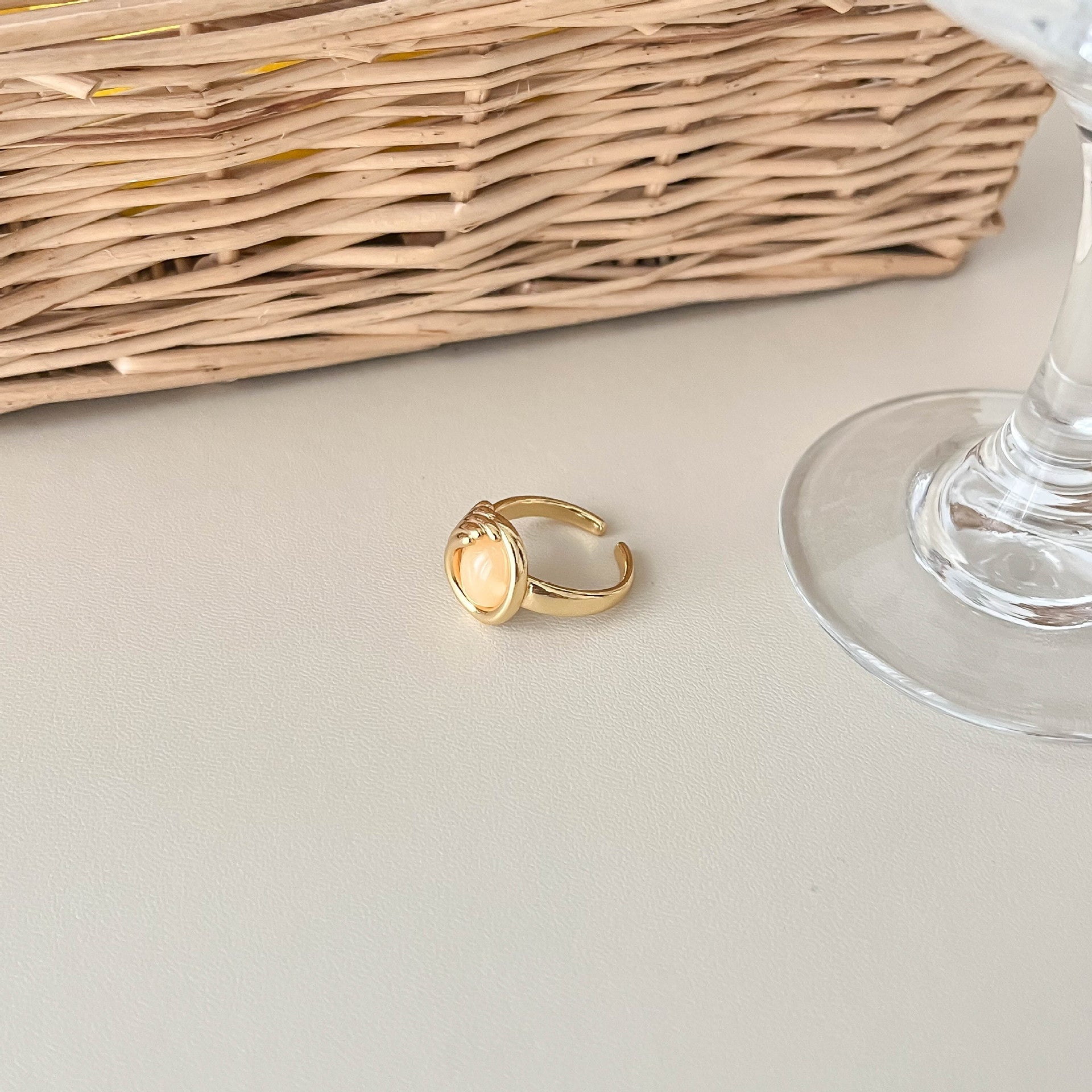 Stylish Gold Plated Hollow Out - DippedShop Wholesale - #3699