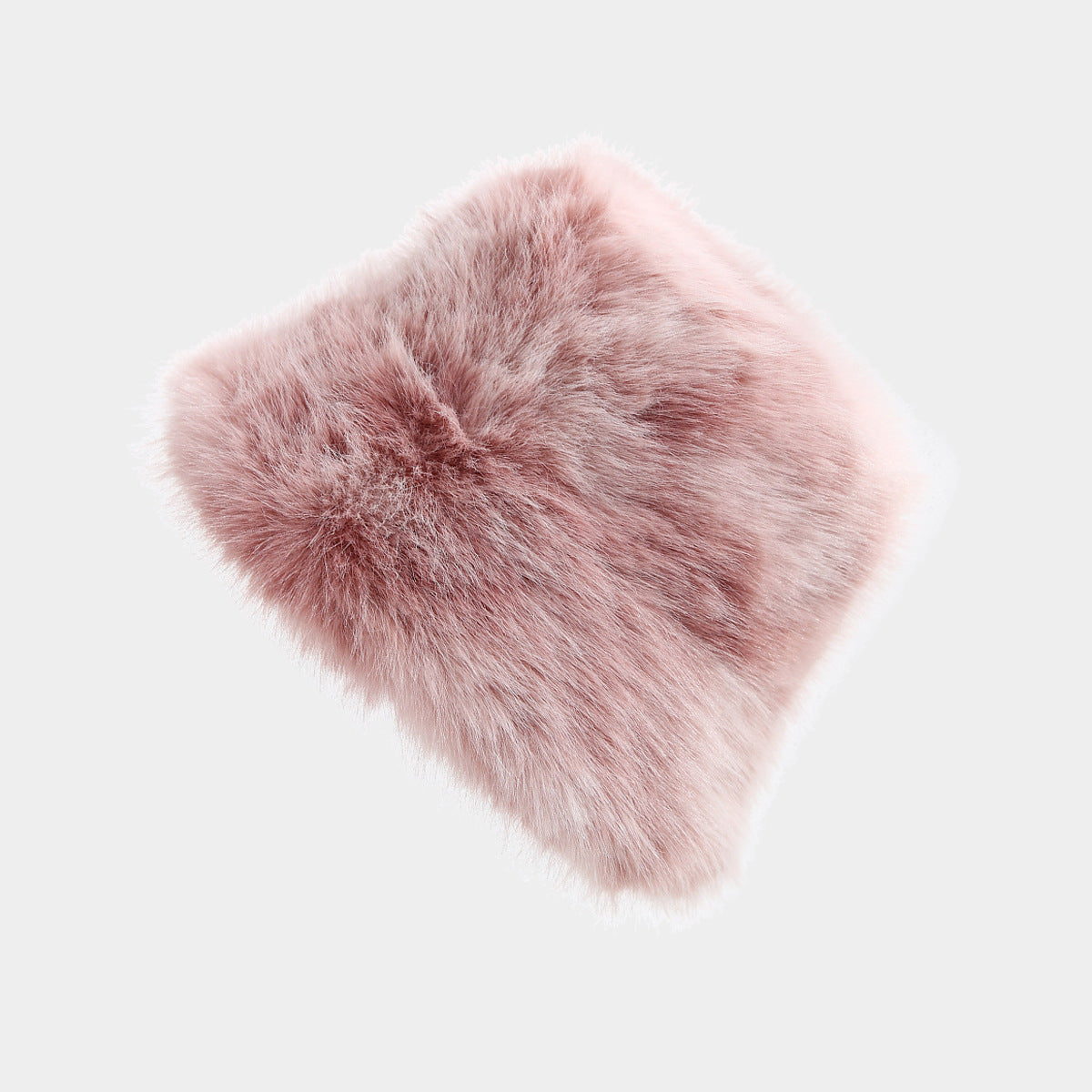 Vintage Fluffy Plush Thick Warm Bucket Hat 6W6HAT535