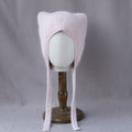 Cute Cat Ear Angora Knit Bonnet 6W6HAT690
