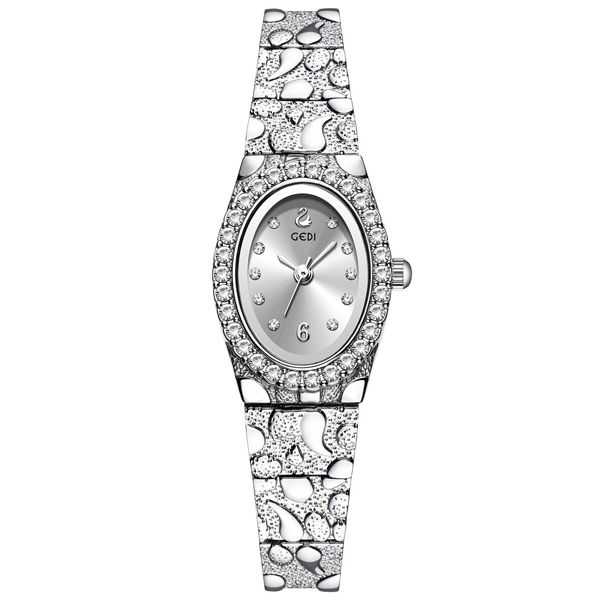 Rhinestone Analog Dress Watch - DippedShop Wholesale - #1491