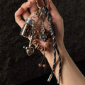 Creative Coffee Bean Pendant Keychain Bag Charm 6W10BBC394