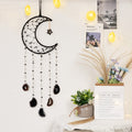 Stylish Moon Spiral Crystal Tassel Suncatchers MK2CZAS6H7HLS51