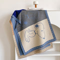 Reversible Cartoon Print Scarf - DippedShop Wholesale - #2803