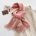 Reversible Fringe Scarf - DippedShop Wholesale - #4659